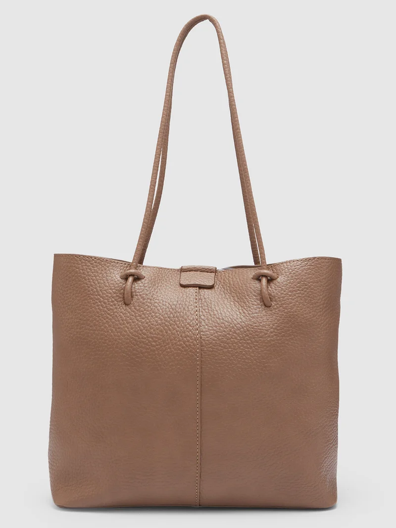 جلو باص Globus Women Brown Textured Tote Bag